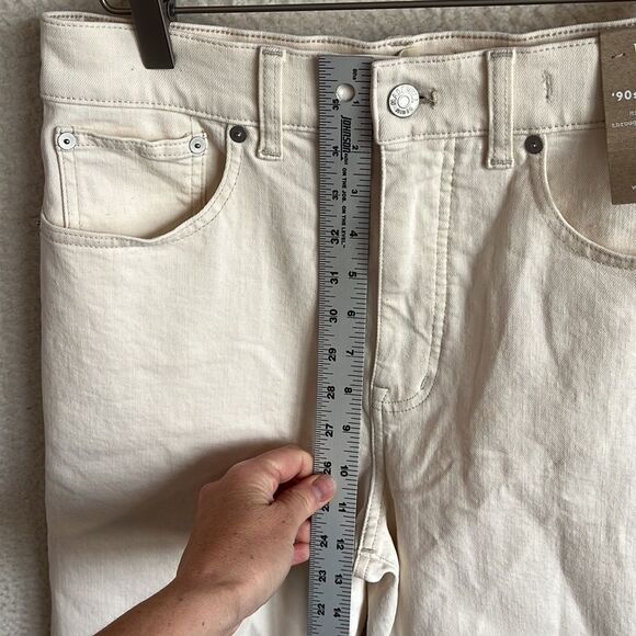 Madewell '90s Straight Jean Womens Size 28 Tall Vintage Canvas - Picture 5 of 10